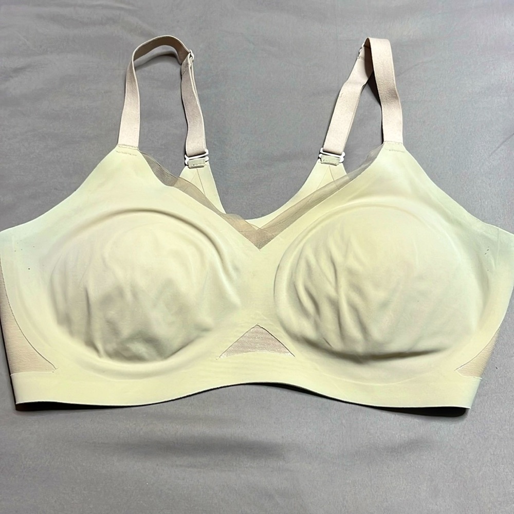 Honeylove crossover bra nude. 1X. No underwire.